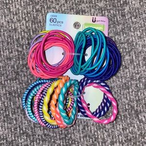 NEW SCUNCI 60pcs Elastic Scrunchie